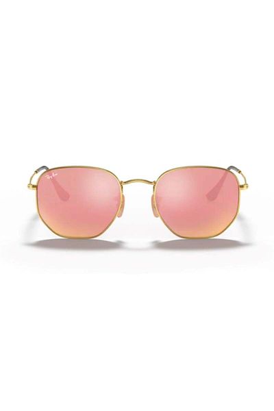 Ray-Ban Rb 3548N 001Z2 51 Hexagonal Unisex Sunglasses