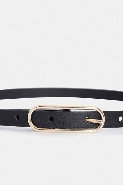 Antioch Black Thin Women's Belt