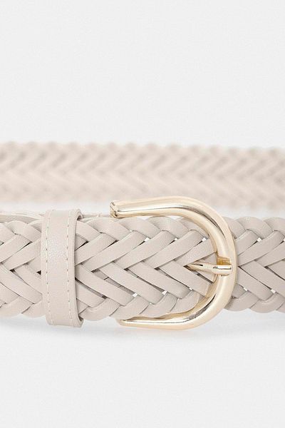 Antioch Beige Knitted Women's Belt