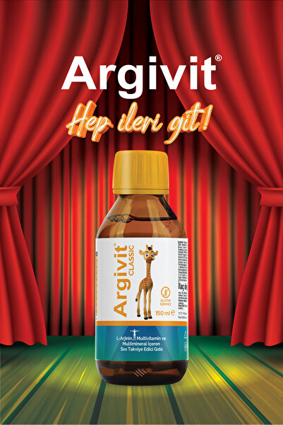 Argivit Classic L-arjinin, Multivitamin Ve Multimineral Içeren Sıvı 150 ml - Portakal Ve Vanilya
