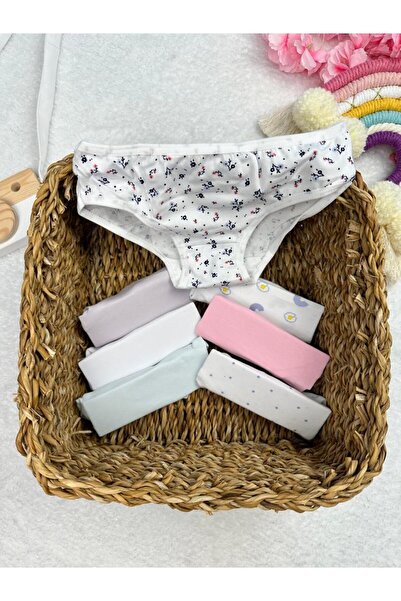 Little Miny Kids Minykids Patterned 7-Piece Panties Set