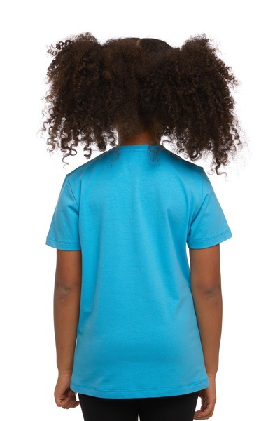 LOVETTI Μπλουζάκι Ocean Blue Unisex με κοντό μανίκι με λαιμόκοψη