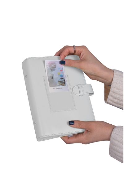 Nobbystar Instax 193 Photo Capacity White Polakart Pocket Photo Album