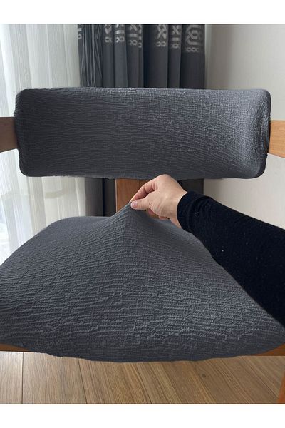 Faiend Κάλυμμα καρέκλας Lycra Elastic - Μαξιλάρι καρέκλας Jacquard (60x70) και (40x70)