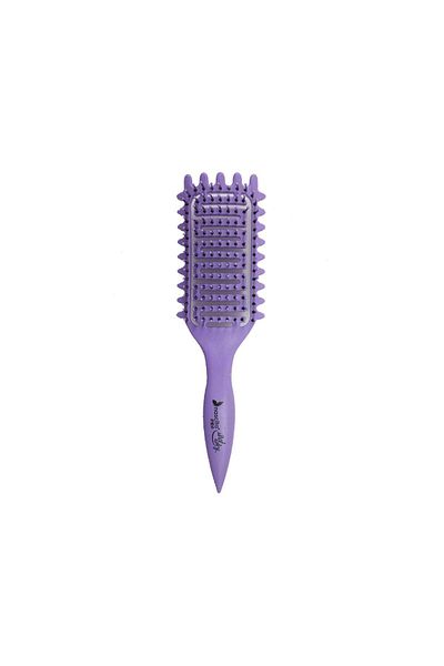 nascita Magical Curl Purple Hair Brush - 58 Curl Enhancer