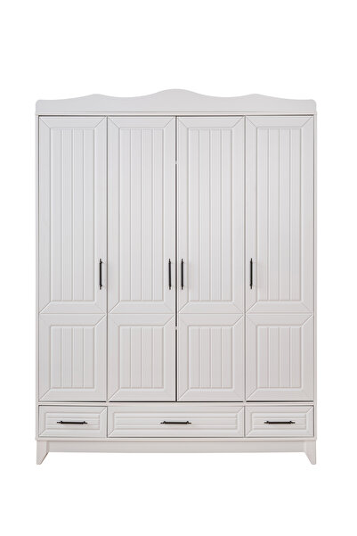 miracool Ottoman 4 Kapılı Dolap / Gardrop / Ücretsiz Kurulum / 4 Kapaklı Gardrop