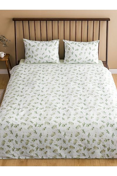 LC Waikiki Set cuvertură dublă cu model de frunze LCW HOME