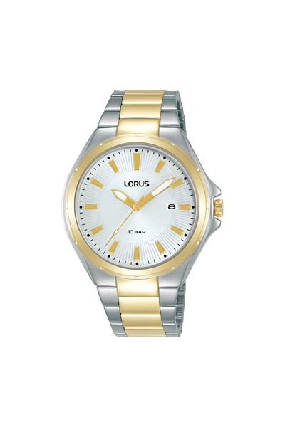Lorus Ceas pentru bărbați RH944PX9 Clasic argintiu cu cadran argintiu
