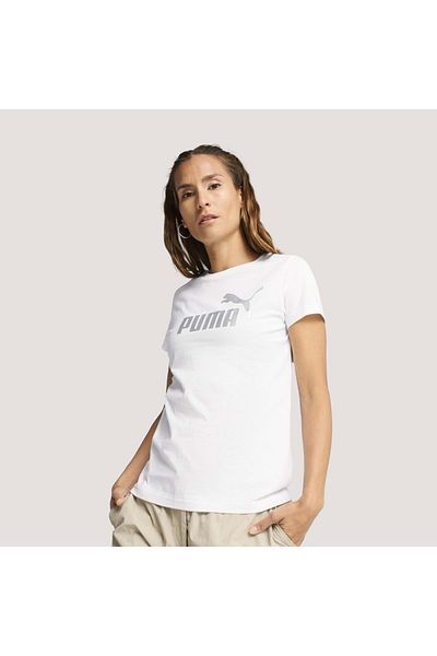 Puma Ess Metallic No. 1 Logo T-shirt
