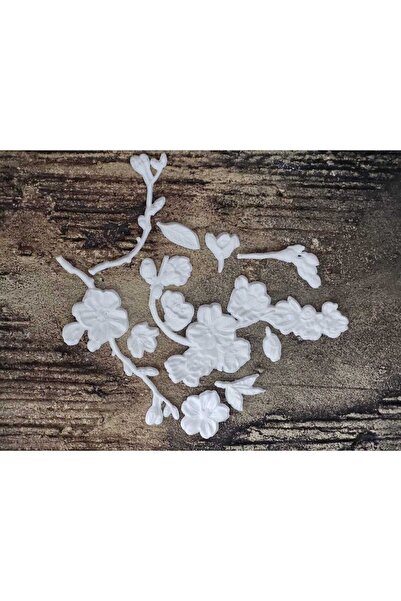 Hayalsanat Bahar Dalı Esnek Aplik 10 Parça No:HS38 Ahşap, Mobilya Yenileme, M...