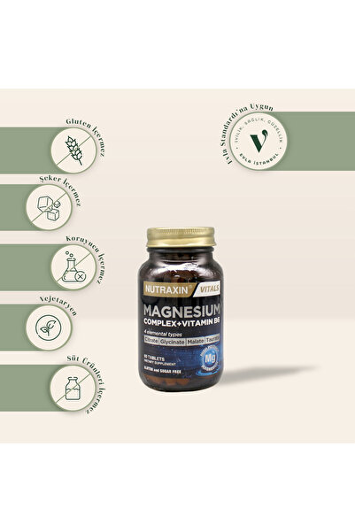 Nutraxin Magnesium Complex + Vitamin B6