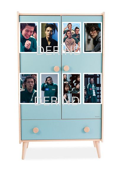 DERİND Squid Game Player Kang Dae-Ho Set 8 Pcs