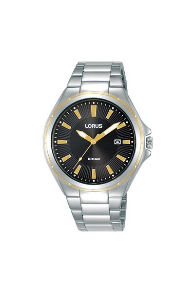 Lorus Ceas pentru bărbați RH942PX9 Clasic argintiu cu cadran negru