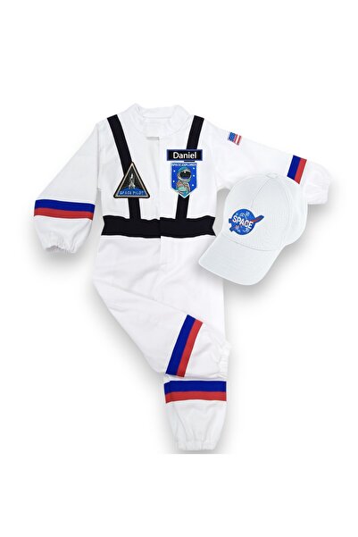 Mum Design Gifts BEYAZ ASTRONOT KOSTÜMÜ