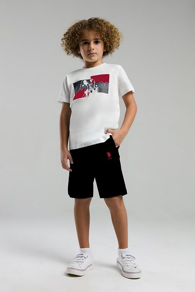 U.S. Polo Assn. U.S. Polo Assn. Set de detaliu pentru imaginea licențiată pentru băiat
