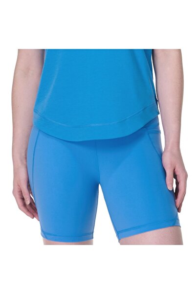 Sweaty Betty Power 6 Biker Shorts Kadın Mavi Koşu Şortu KADIN KOŞU T-SHIRT SB...