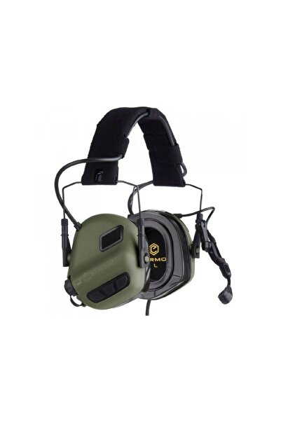 Opsmen Earmor EARMOR M32 PLUS HAKI YEŞİL TELSIZ KABLOLU ATIŞ ELEKTRONIK KULAKLIGI KULAK KORUMA
