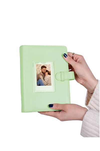 Nobbystar Instax 193 Photo Capacity Green Pola Card Pocket Photo Album