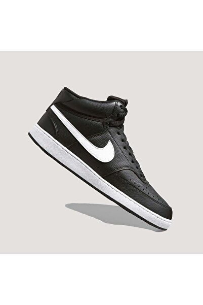 Nike Men's Black Court Vision Mid Nn Dn3577 Basketball Shoes