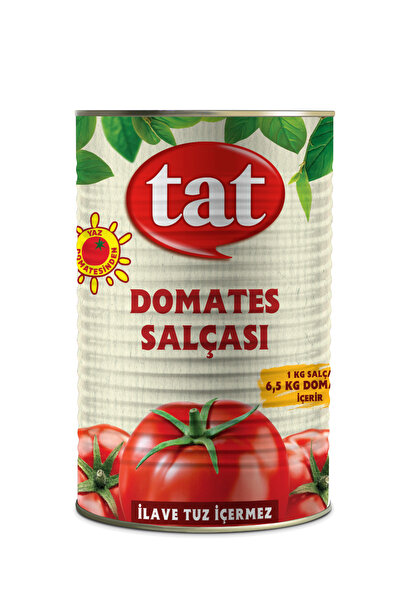 Tat Domates Salçası Teneke 4300 gram 6 lı Paket