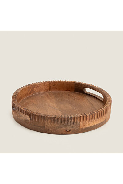 Chakra Simple Nature Tepsi 30 Cm Natural