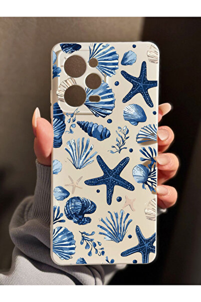 enfein Xiaomi Redmi Note 12 Pro 5G Uyumlu Desen Tasarımlı Yüksek Kalite Premi...