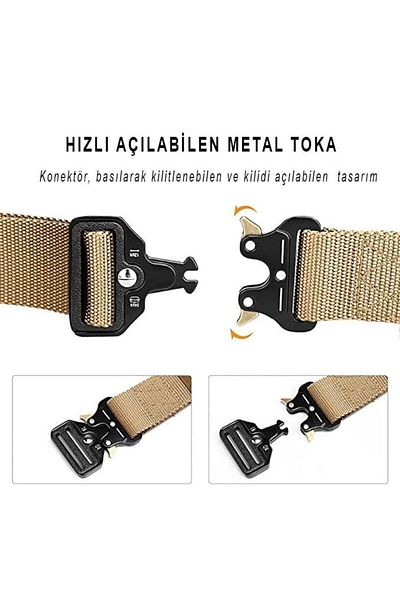 SINGLE SWORD Cureaua Cobra 125 Cm X 3,8 Cm - Centura Tactica pentru Pantaloni Outdoor Si Protectie