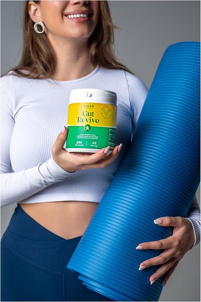 VALEO Gut Revive | Gut Cleanse for Women & Men | Prebiotics, Probiotics & Fiber for Digestive Health