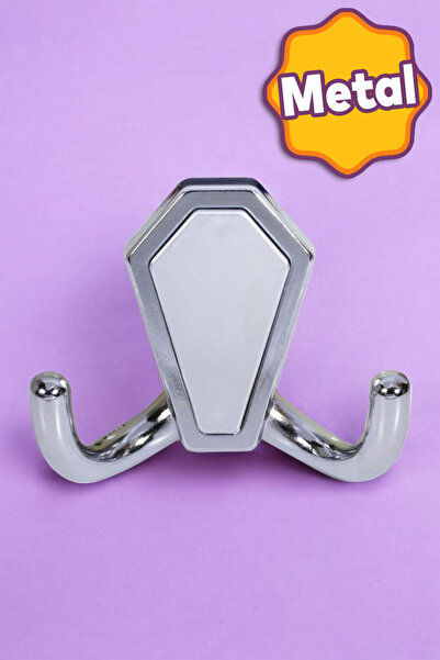 Badem10 Villa Portmanto Vestiyer Krom Metal Duvar Dolap Elbise Mobilya Kapı A...