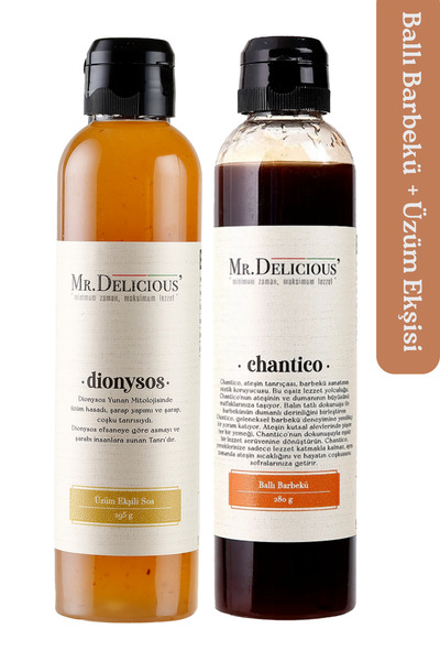 Mr.Delicious' Ballı Barbekü Sos & Üzüm Ekşisi Paketi