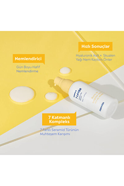 Hanskin 7 Layer Ceramide serum-7 Katmanlı Seramid Serum/hasarlı Cildi 1 Saat İçinde Güçlendirir 50ml