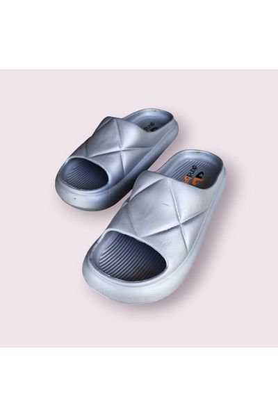 AkınalBella papuci casual pentru femei cu talpă ușoară yezy slide cu model pentru plajă