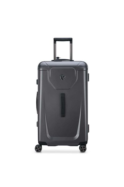Peugeot Voyages 73cm Hardcase 4 Double Wheel Check-In Luggage Trunk Trolley Red