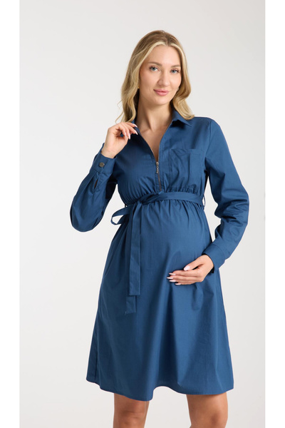 LİYACA Elbise koton fermuarlı