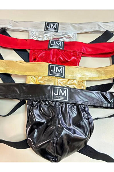 tümsek kadın iç giyim JM DERİ G-STRİNG ERKEK