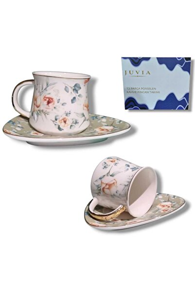 JUVIA PORSELEN KAHVE FİNCAN TAKIMI