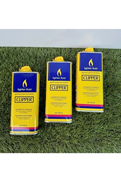 Clipper Çakmak Benzini 133 ml X 3 Adet