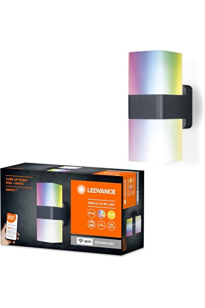 Ledvance مصباح LED خارجي ذكي، يتم التحكم فيه عن طريق WiFi، تغيير لون RGB، عمر طويل