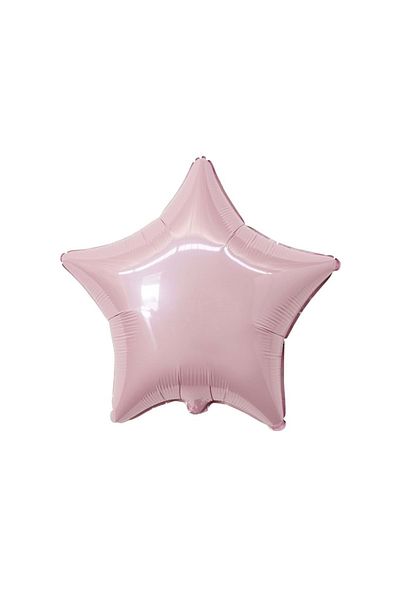 Organizasyon Pazarı 18 inch Pink Color Star Shaped Foil Balloon