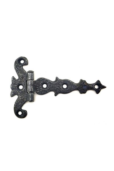 Barkdiss Antique Style Decorative Brass Tailed Butterfly Hinge - 63X100 Mm, Oxide