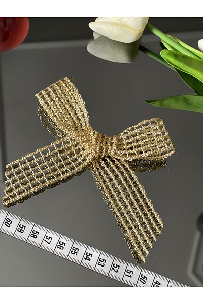 HİMENİSA 3 cm Li Glitter 10 Pieces 10 cm Diameter Ribbon
