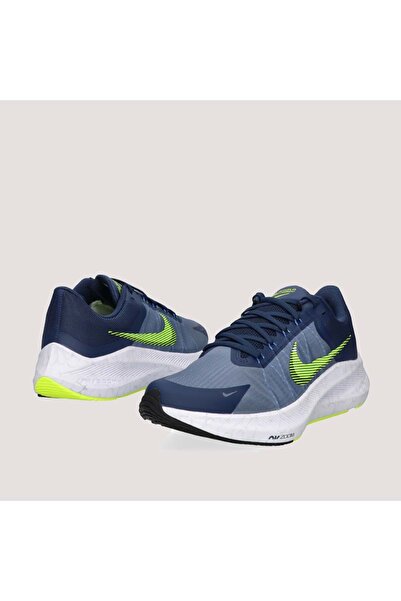 Nike Air Zoom CW3416 401 Erkek Spor Ayakkabı - Gri-Laci-Yeşil - 44