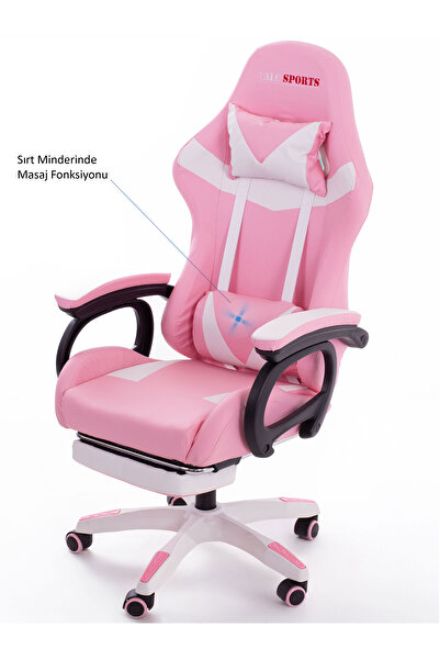 ALC SPORTS VIBRO Oyuncu Koltuğu Masaj Özellikli Gaming Chair