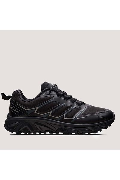 Lescon Men's Armor Waterproof Trekking Sports Shoes - Black - 40