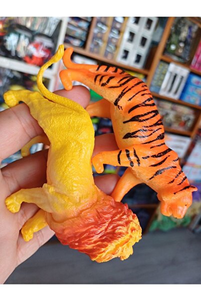 OYUNCAKSAHİLİ HAYVAN SETİ 8 ADET KIRILMAZ OYUNCAK VAHŞİ ORMAN HAYVANLARI PAND...