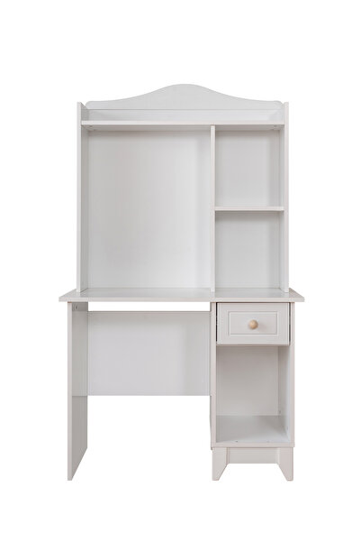 miracool Paris Beyaz Çalışma Masası / Ücretsiz Kurulum