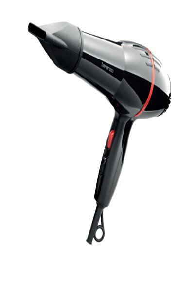Lorenzo Saç Kurutma Makinesi (2500W) Turbo Professional Series Saç Kurutma AC...