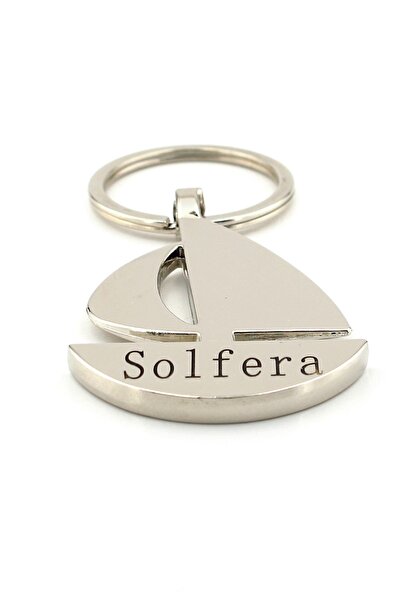 Solfera Sailing Ship Yacht - Boat Sailor Metal Keychain - Kc175