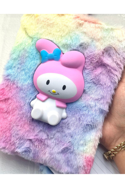 ZeCo Collection Plush My Moledi Patterned Pink Diary / Scrapbook