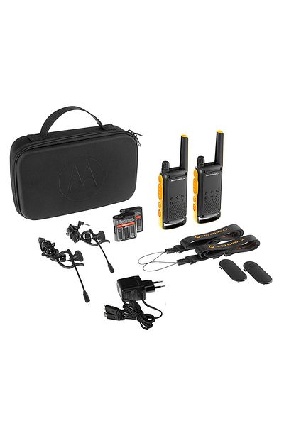 PNI Portable PMR radio station Motorola TALKABOUT T82 Extreme set with 2 pcs